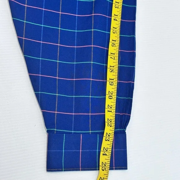 Brooks Brothers Original Polo Shirt 4XL Plaid Non Iron Stretch Button‎ Down L/S - Picture 7 of 8